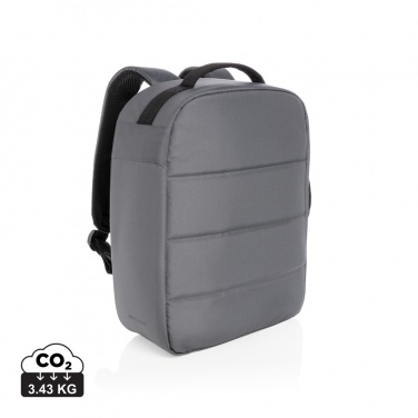 Logotrade Firmengeschenke das Foto: Impact AWARE™ RPET Anti-Diebstahl 15,6" Laptop-Rucksack