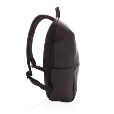 Logotrade werbemittel das Foto: Schicker PU 15.6" Laptop-Rucksack