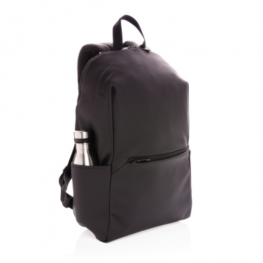 Logotrade werbemittel das Foto: Schicker PU 15.6" Laptop-Rucksack