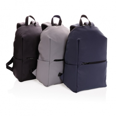 Logotrade Firmengeschenke das Foto: Schicker PU 15.6" Laptop-Rucksack