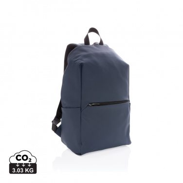 Logotrade Firmengeschenke das Foto: Schicker PU 15.6" Laptop-Rucksack