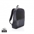 Reflektierender RPET Laptop-Rucksack mit AWARE™ Tracer, Schwarz