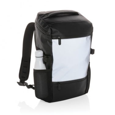 Logotrade Werbegeschenke das Foto: PU-Easy-Access High-Visibility 15.6" Laptop-Rucksack