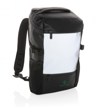 Logotrade werbemittel das Foto: PU-Easy-Access High-Visibility 15.6" Laptop-Rucksack