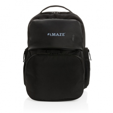 Logotrade Werbeartikel das Foto: Swiss Peak AWARE™ RPET 15,6 Zoll Pendler-Rucksack