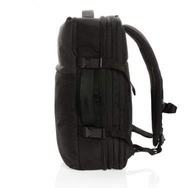 Logotrade Firmengeschenke das Foto: Swiss Peak AWARE™ RPET 15.6" erweiterbarer Wochenendrucksack