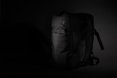 Logotrade Geschäftsgeschenke das Foto: Swiss Peak AWARE™ RPET 15.6" erweiterbarer Wochenendrucksack