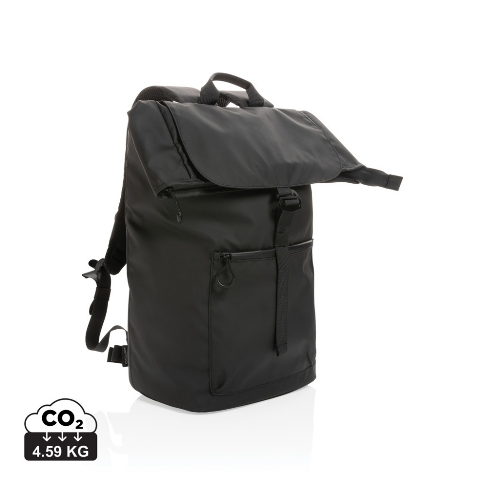 Logotrade Firmengeschenke das Foto: Impact AWARE™ RPET wasserabweisender 15.6" Laptop-Rucksack