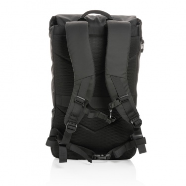 Logotrade Werbeartikel das Foto: Impact AWARE™ RPET wasserabweisender 15.6" Laptop-Rucksack