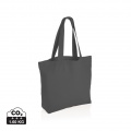 Impact Aware™ 240g/m² rcCanvas Shopper + Tasche, ungefärbt, Anthrazit