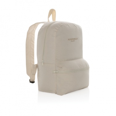 Logotrade Werbegeschenke das Foto: Impact Aware™ 285g/m² rCanvas-Rucksack, ungefärbt