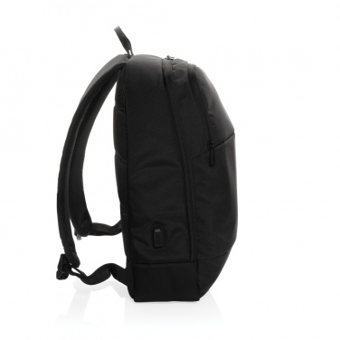 Logotrade Werbegeschenke das Foto: Swiss Peak AWARE™ moderner 15,6" Laptop-Rucksack