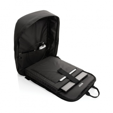 Logotrade Werbeartikel das Foto: Swiss Peak AWARE™ Anti-Theft-RFID 15.6"-Laptop-Rucksack