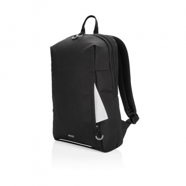 Logotrade Firmengeschenke das Foto: Swiss Peak AWARE™ RFID und USB A-Laptop-Rucksack