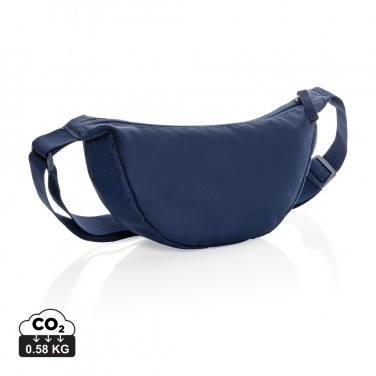 Logotrade Logogeschenke das Foto: Crescent AWARE™ RPET Half-Moon Sling Tasche