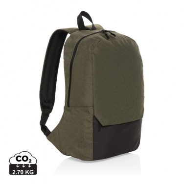 Logotrade Werbeartikel das Foto: Kazu AWARE™ 15,6" RPET Laptop-Rucksack