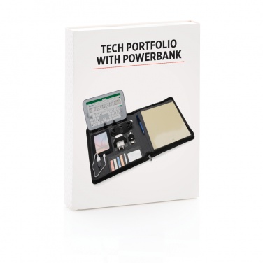 Logotrade Werbegeschenke das Foto: Tech Portfolio mit Powerbank