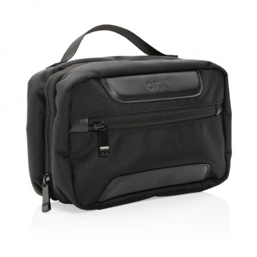 Logotrade Werbeartikel das Foto: Swiss Peak AWARE™ RPET Voyager Kosmetiktasche