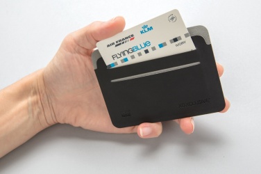 Logotrade werbemittel das Foto: Quebec RFID Kartenhalter