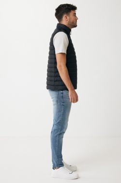 Logotrade Logogeschenke das Foto: Iqoniq Meru Herren Bodywarmer aus recyceltem Polyester