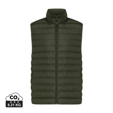 Logotrade Geschäftsgeschenke das Foto: Iqoniq Meru Herren Bodywarmer aus recyceltem Polyester