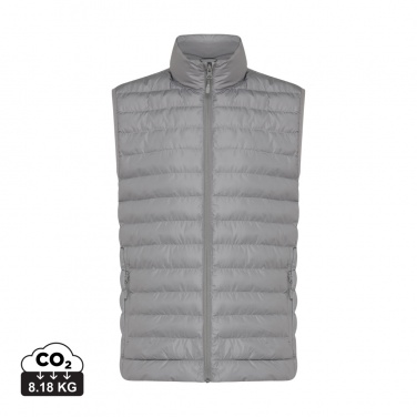 Logotrade Geschäftsgeschenke das Foto: Iqoniq Meru Herren Bodywarmer aus recyceltem Polyester