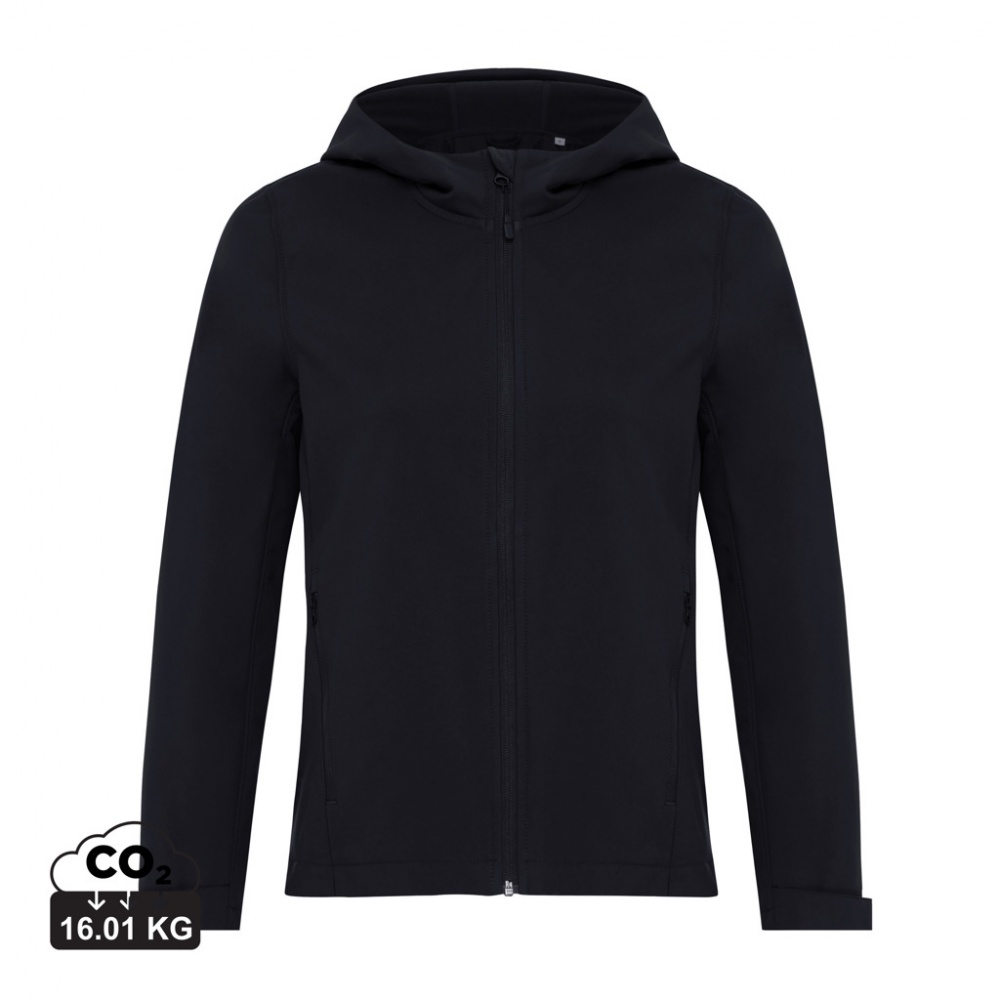 Logotrade Werbeartikel das Foto: Iqoniq Makalu Damen Softshelljacke aus recyceltem Polyester