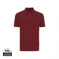 Iqoniq Yosemite Piqué-Poloshirt aus recycelter Baumwolle, Burgund