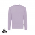 Iqoniq Zion Rundhals-Sweater aus recycelter Baumwolle, Lavendel