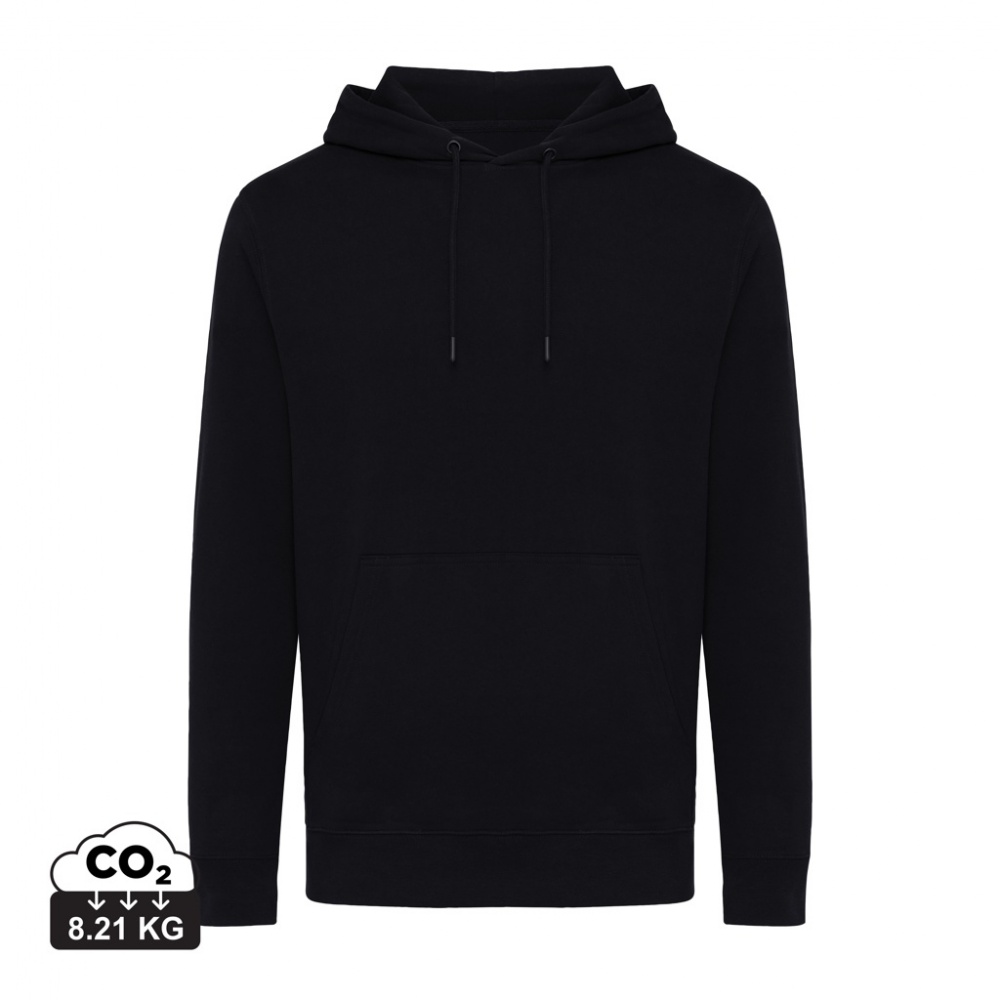 Logotrade Werbeartikel das Foto: Iqoniq Rila Lightweight Hoodie aus recycelter Baumwolle