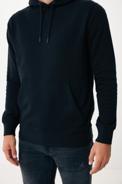 Logotrade Werbeartikel das Foto: Iqoniq Rila Lightweight Hoodie aus recycelter Baumwolle