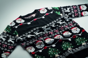 Logotrade werbemittel das Foto: Weihnachts-LED-Pullover L/XL