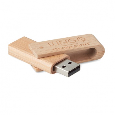 Logotrade Werbeartikel das Foto: USB Stick Bambus     16GB