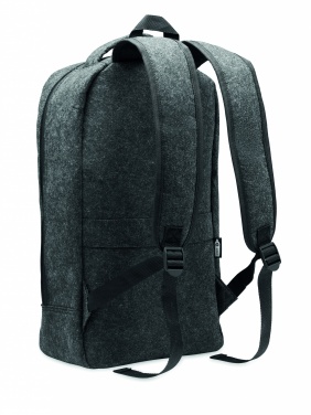 Logotrade werbemittel das Foto: 13" Laptop Rucksack RPET-Filz