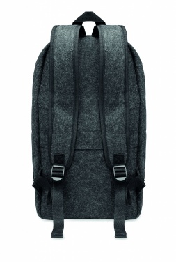 Logotrade Firmengeschenke das Foto: 13" Laptop Rucksack RPET-Filz