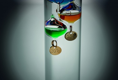 : Galileo Thermometer Glas 28cm