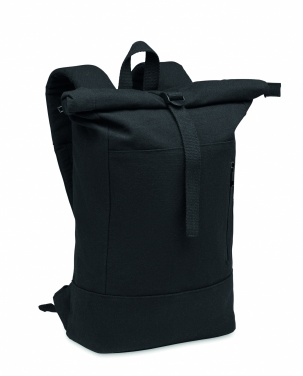 Logotrade Geschäftsgeschenke das Foto: 15" Rolltop-Laptop-Rucksack