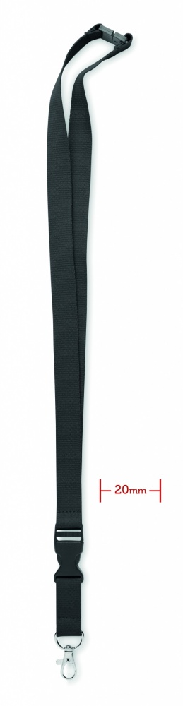 : Lanyard Baumwolle 20mm