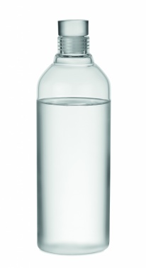 Logotrade werbemittel das Foto: Flasche Borosilikatglas 1 L