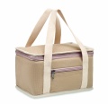 Kühltasche Canvas für Dosen, Beige