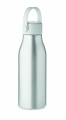 Trinkflasche Aluminium 650ml, Mattsilber