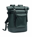 Rolltop-Rucksack 50C-Plane, Schwarz