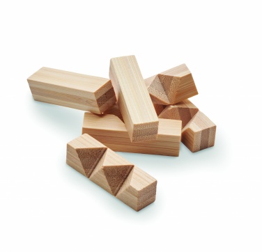 : Holzpuzzle/Gehirnjogging Bambus