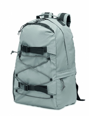 Logotrade Geschäftsgeschenke das Foto: Reflektierender Rucksack 190T