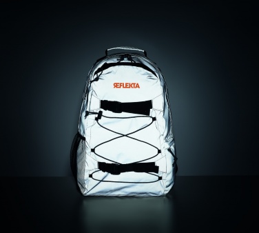 Logotrade Werbegeschenke das Foto: Reflektierender Rucksack 190T