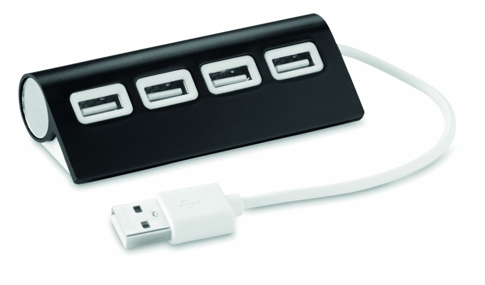 Logotrade Werbeartikel das Foto: 4 Port USB Hub