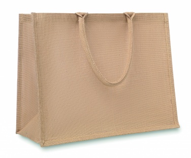 Logotrade werbemittel das Foto: Jute Shopping Tasche