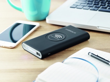 Logotrade Werbegeschenke das Foto: Wireless Powerbank Typ C