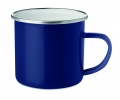 Vintage Kaffeebecher, Blau