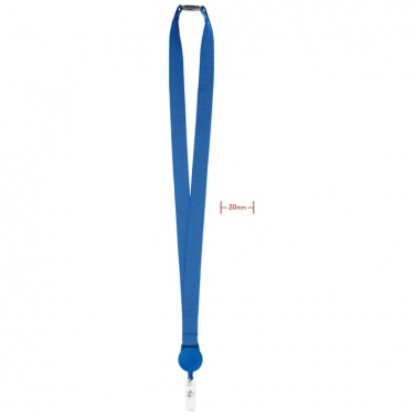 Logotrade Firmengeschenke das Foto: Lanyard mit Badge-Halter